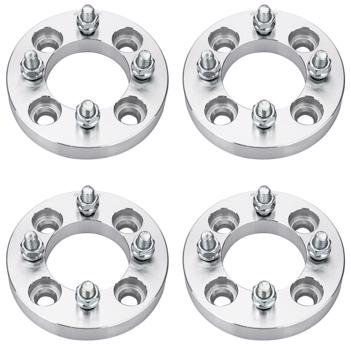 Set of 4pc 25mm 4x108 to 4x100 Wheel Spacers Adapters12x1.5 Studs For Ford Focus
