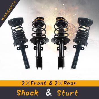 Set (4) Complete Struts Assembly w/coil springs For 08 Grand Prix Base GXP Sedan