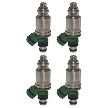 4 pcs Fuel Injectors 23250-74100 Fit for 1992-2000 for T-oyota Camry 2.2L, 1998-2000 for T-oyota RAV4 2.0L, 1999-2000 for T-oyota Solara 2.2L, 2 Holes