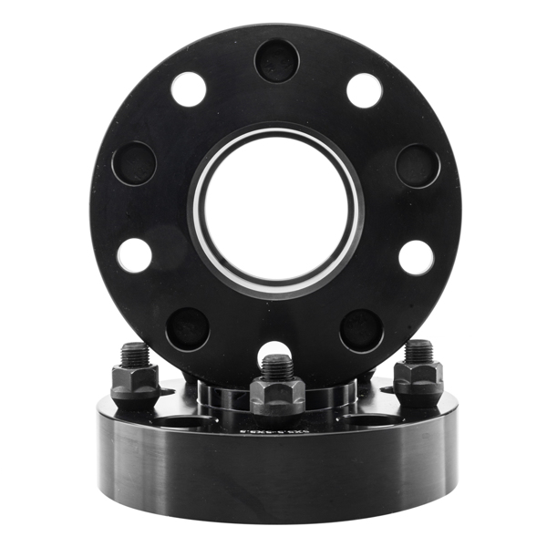 HubCentric 5x5.5 Black 1.5" Wheel Spacers 77.8mm 5lug Adapter For Dodge ram 1500