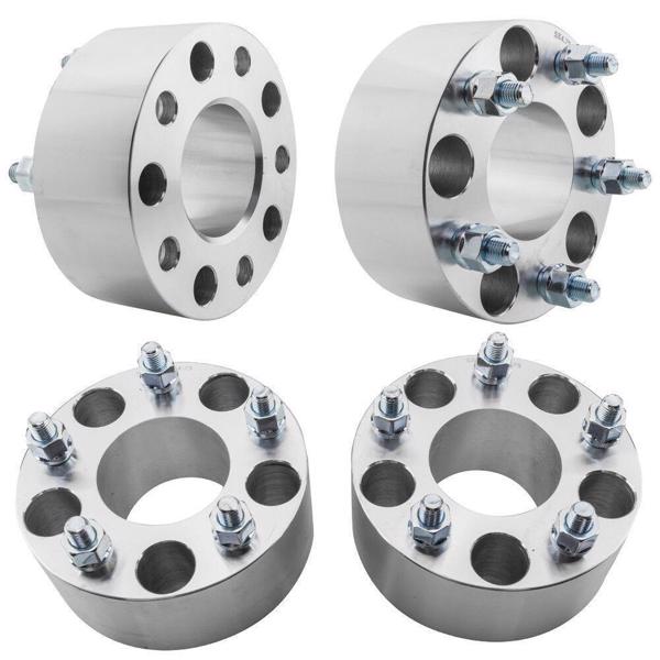 (4) 5x4.75" | 2.5" Thick | 12x1.5 | for 1982-2002 Pontiac Wheel Spacers Adapters