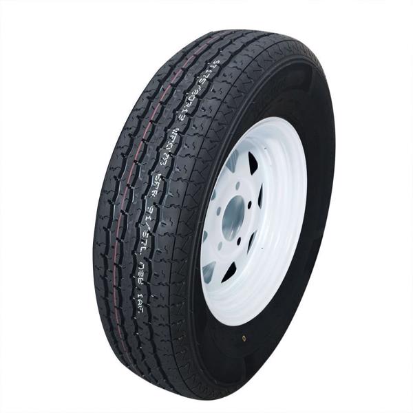 Pair of Trailer Tire ST175/80R13 Radial PSI :50 Rim Width:5"