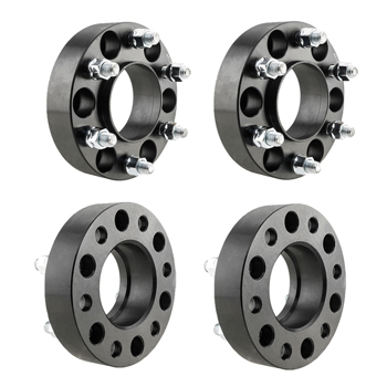 4Pcs 6X135 1.5\\" Thick Black Hub Centric Wheel Spacers fits Ford Expedition F-150