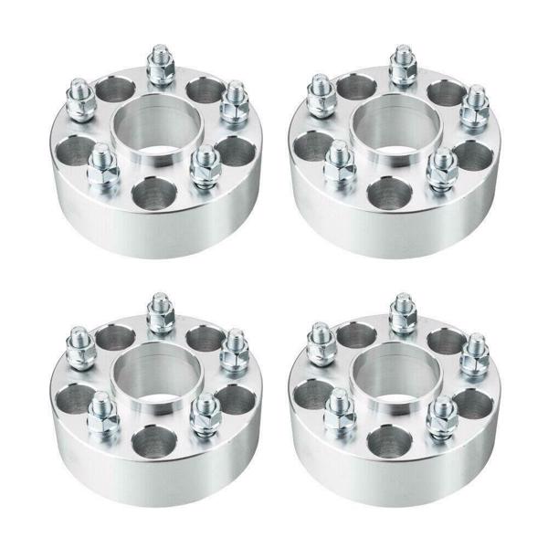 4pc 2inch HUB CENTRIC 5x4.5" 5x114.3mm | 12X1.25 | 5-lug Wheel Spacers Adapters