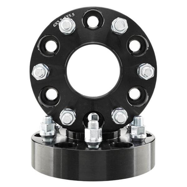 4pc Black for Tahoe Silverado 1500 Hub Centric 1.5" 38mm | 6x5.5" Wheel Spacers