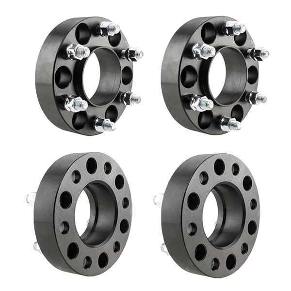 4Pcs 6X135 1.5" Thick Black Hub Centric Wheel Spacers fits Ford Expedition F-150