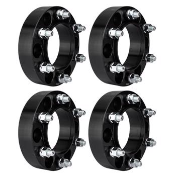 4Pcs 1.5\\" 6x5.5 HubCentric Wheel Spacers 12x1.5 For Toyota Tacoma Lexus GX470