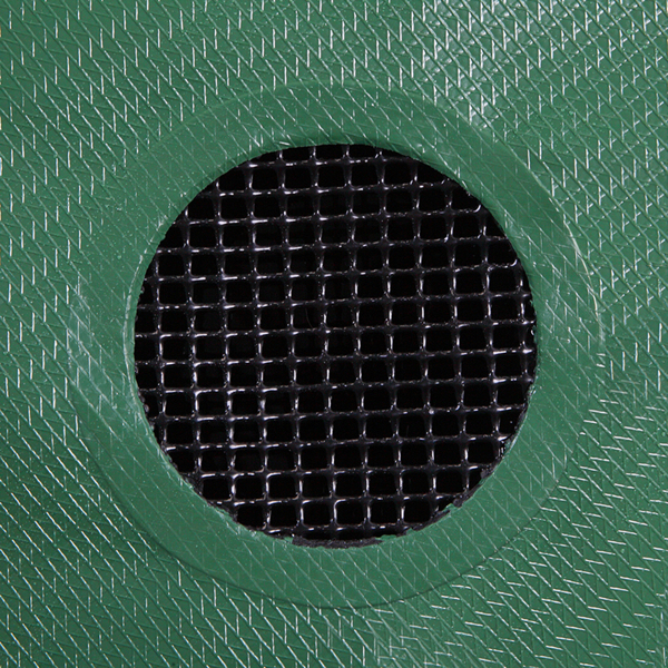50gal PVC With Scale Rain Bucket Green
