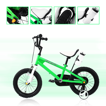 Ridgeyard 14 inch children\\'s bicycle with training wheels kids bike