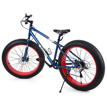 Ridgeyard Snow Bike 26”x4” Road/Beach 7 Speed Bicicleta BMX Fat Tire Wheel Fatbike Disc Brake 26 Inch MTB Mountain Bicycle ATV