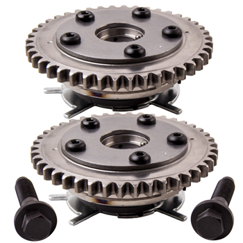 Variable Timing Chain Cam Shaft fit Ford F150 F250 F350 Explorer Expedition V8 4.6L 5.4L Pair Camshaft Phaser 2005-2013