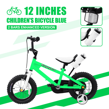 Ridgeyard 12 inch children\\'s bicycle with training wheels kids ike XMAS