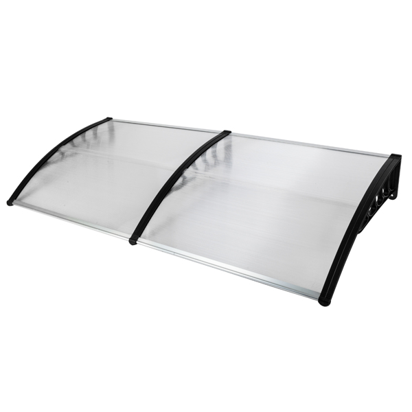 190 x 95 Household Application Door & Window Awnings Canopy Black Holder