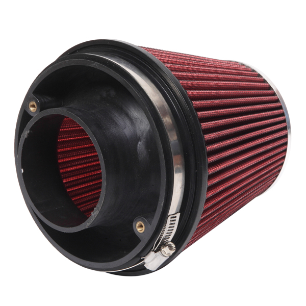 3.5" Intake Pipe With Air Filter for Chevrolet Camaro 2010-2011 3.6L V8  Red