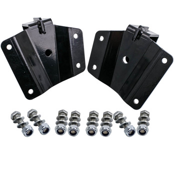 Lowering Kit 2\\" Rear Axle Drop Hangers Fit for Chevrolet  Chevy GMC 1500  1999-2006  2WD
