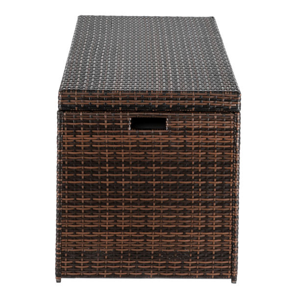 Simple And Practical Outdoor Deck Box Storage Box Brown Gradient