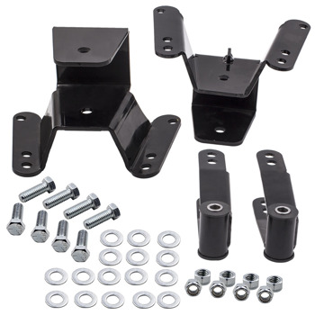 4\\" Rear Drop Lowering Kit Hanger Shackle fit for Chevy for GMC C10 1973-87 2WD