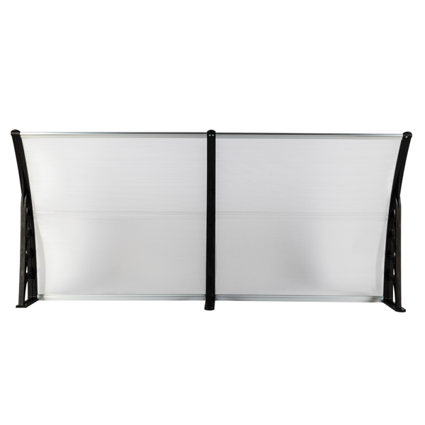 190 x 95 Household Application Door & Window Awnings Canopy Black Holder