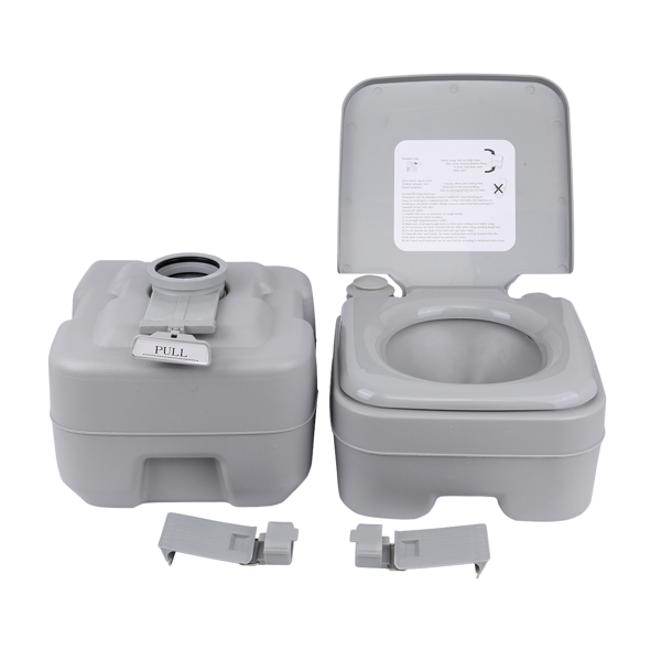 22L Portable Chemical Camping Toilet Travel WC Caravan Mobile Restroom Potty【No Shipping On Weekends, Order With Caution】