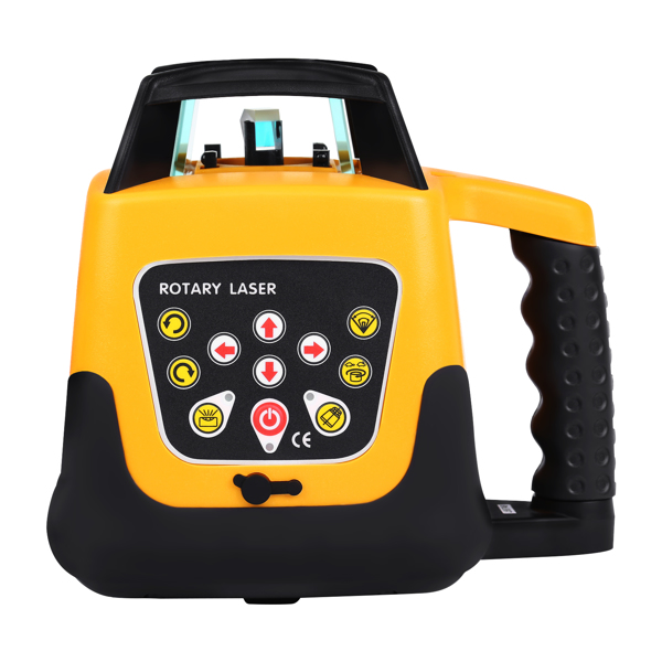 Automatic 360° Self-Leveling Rotary Rotating Red Laser Level Kit 500M Range【No Shipping On Weekends, Order With Caution】