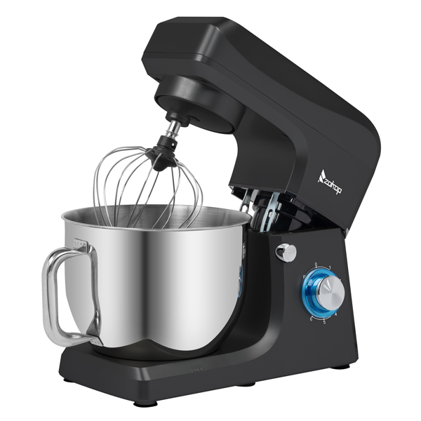 SM-1511X 欧规 7L 厨师机 230.00V 660.00W 搅拌锅不带手柄 不锈钢ABS 黑色注塑 揉面打浆打蛋打奶油-3