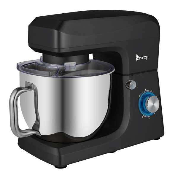 SM-1511X 欧规 7L 厨师机 230.00V 660.00W 搅拌锅不带手柄 不锈钢ABS 黑色注塑 揉面打浆打蛋打奶油-8