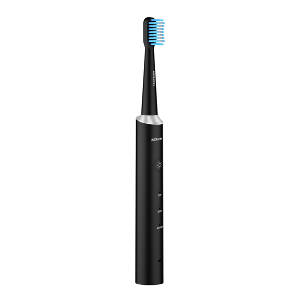 MOCEMTRY Sonic Electric Toothbrush Rechargeable Whitening Tooth Brush 3 Cleaning Modes ,Waterproof Electric Toothbrush (Black)