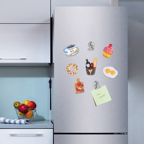 A-Food Refrigerator Magnets for Fridge Magnets，Perfect for Refrigerators Maps and Other Magnetic Items Whiteboards 