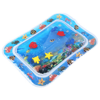 Inflatable Tummy Time Premium Water mat Infants and Toddlers is The Perfect Fun time Play Activity Center Your Baby\\'s Stimulation Growth 
