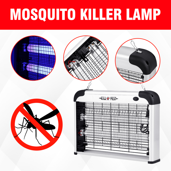 Fly Trap Pest Control Lamp Electric Mosquito Insect Killer Zapper LED Universal