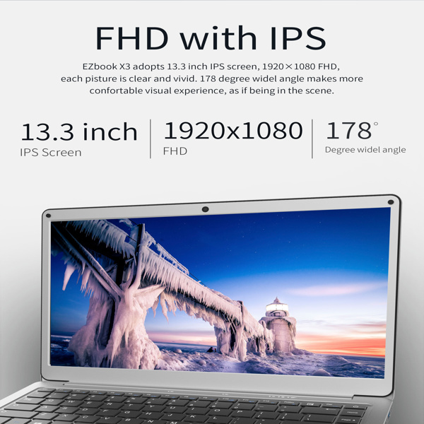 中柏 EZbook X3高配版 欧规 灰 8+128-9