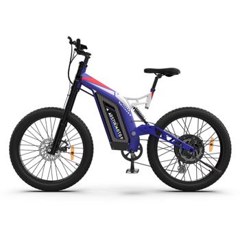 AOSTIRMOTOR 26\\" 1500W Electric Bike Fat Tire P7 48V 20AH Removable Lithium Battery for Adults S17-1500W
