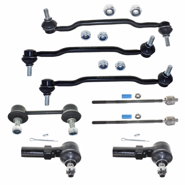 8pcs Ball Joint Tie Rod for Nissan Altima Maxima 