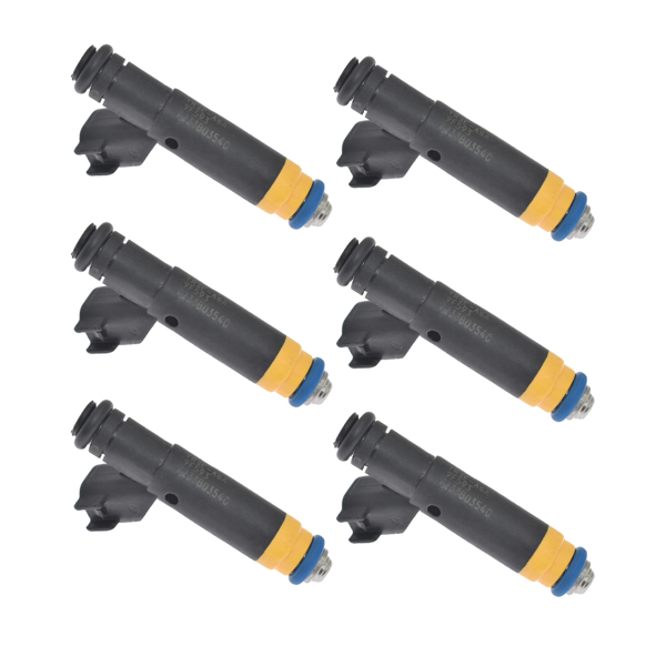 6Pcs Fuel Injector for Ford F-150 4.2L 2002-2003 for Mustang 3.8L 1999-2001 F-150 Heritage 4.2L 2004 YR3E-A6A