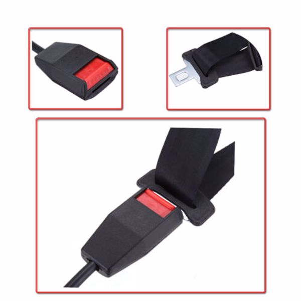 2 Sets Universal 3 Point Inertia Seat Belt Kit Car Truck Adjustable Safety Belts【No Shipping On Weekends, Order With Caution】