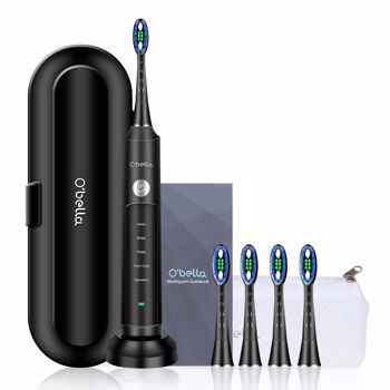 Sonic Electric Toothbrush USB Rechargeable 5 Modes Brush Heads Precise Cleaning