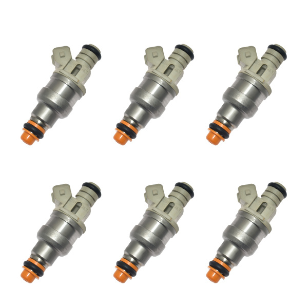 6pcs Fuel Injectors Compatible for Ford 2.3 2.9 3.0 3.8 4.9 5.0 0280150710 F47E-A2E