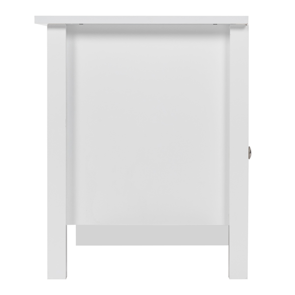 Simple MDF Spray Paint 3 Pump TV Cabinet White