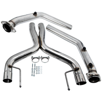 3\\" Catless Down Pipe for Ford Mustang EcoBoost 2.3L 2-Door 2300CC 2015-2019 2018