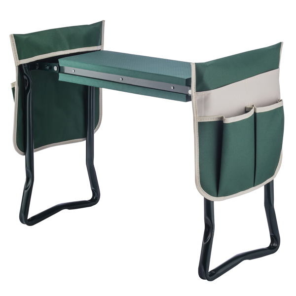 32*32cm Portable Kneeler Garden Kneeling Folding Chair Stool Tool Storage Bag 
