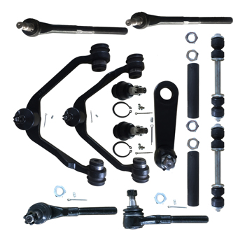 13pc Suspension Kit Control Arm Tie Rod End Sway Bar For Ford 1997-2003 F150 RWD
