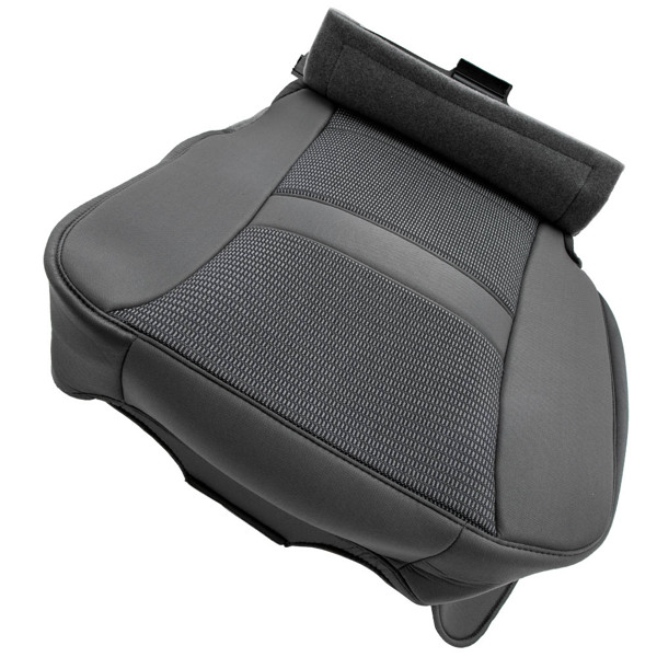 Left Side Cloth Seat Cushion Cover Gray For Dodge Ram 2500 3500 2006-2010
