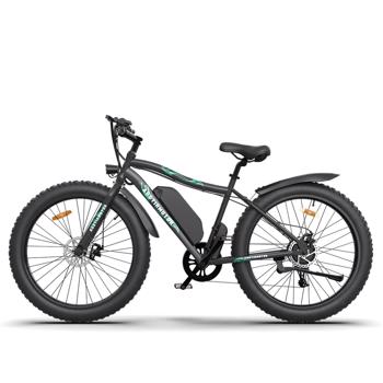 AOSTIRMOTOR 26\\" 500W Electric Bike Fat Tire P7 36V 12.5AH Removable Lithium Battery for Adults with FenderS07-P