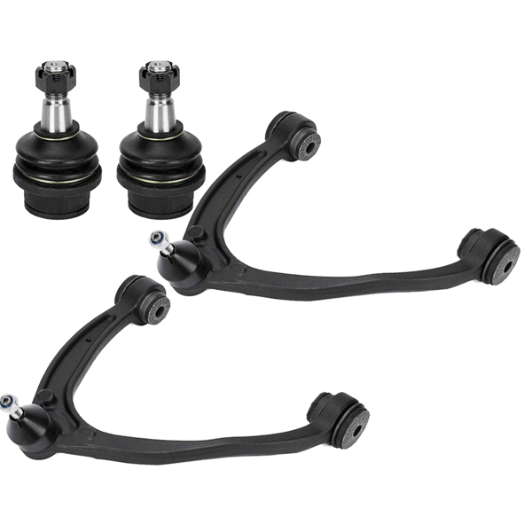 4Pcs Upper Control Arm Ball Joint Fit for 07-14 Cadillac Escalade Suspension Kit