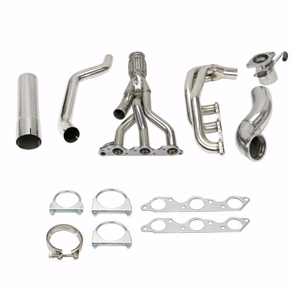 3.8L V6 Supercharged Exhaust Manifold Headers Downpipe