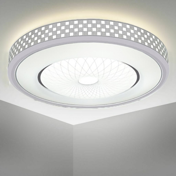 White Bright Round Lamp LED Ceiling Light Panel For Wall Kitchen Bathroom