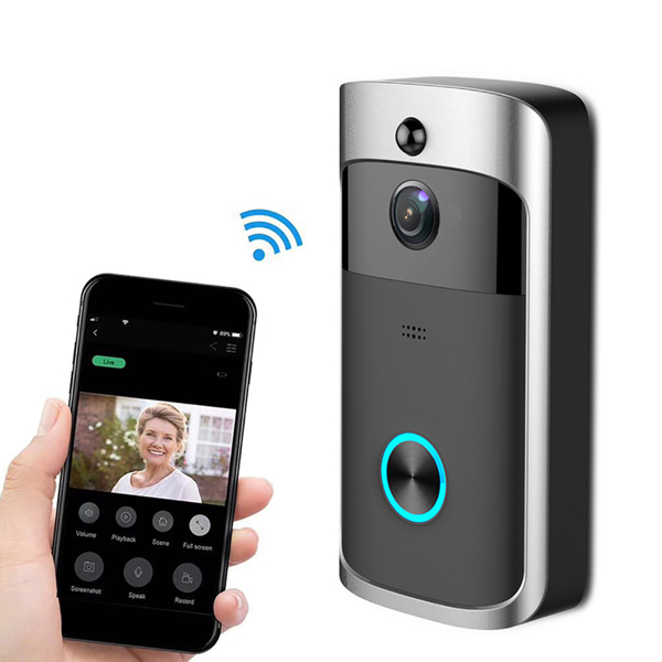【WISH prohibited sales】Wi-Fi Enabled Video Smart Doorbell