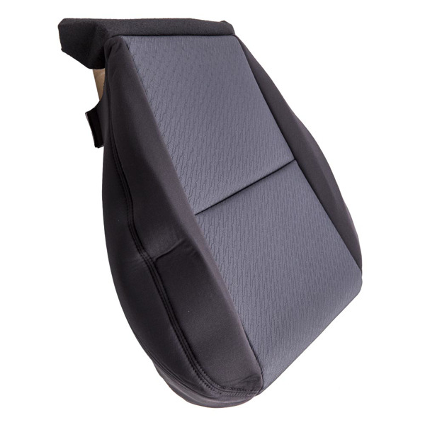 Black Driver Bottom Polyester Cloth Seat Cover For Chevrolet Silverado 2010-2014