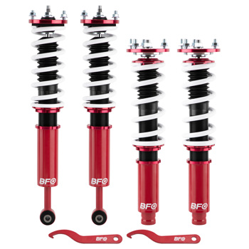 4pcs Shock Absorbers & Springs Coilover Kit for Honda Accord 2003 2004 2005 2006 2007 height adjustment