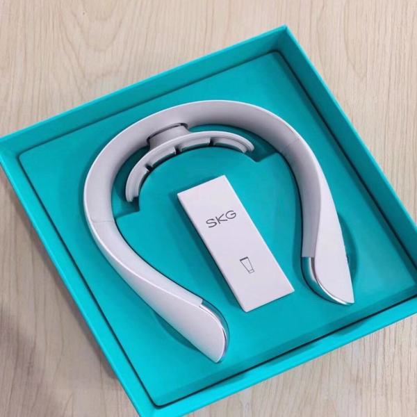 SKG颈椎按摩器K5-2 蓝牙智能护颈仪 白色-5